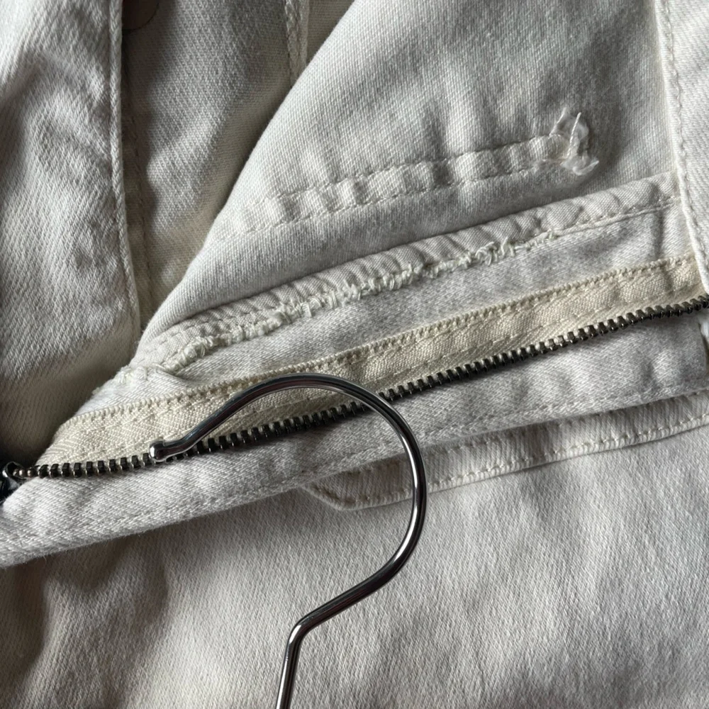 Maeve Colette Wide Leg Crop in Ivory 31T - Picture 9 of 9